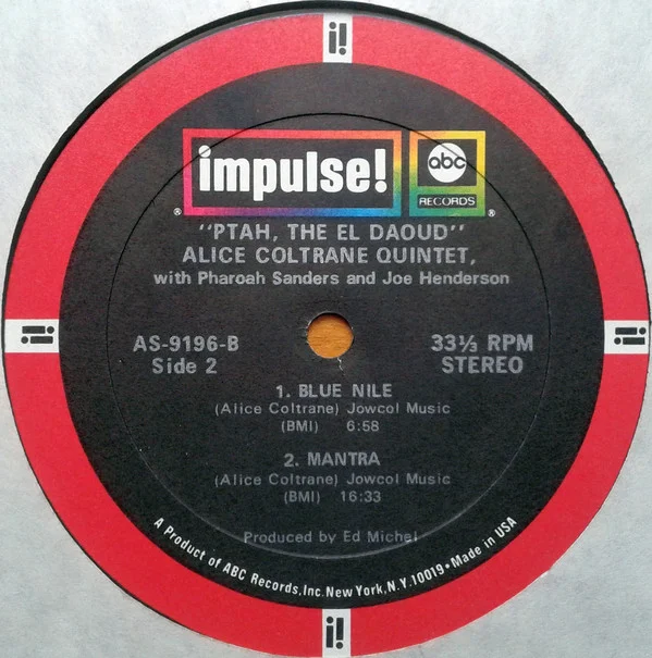 Ptah The El Daoud Full — Alice Coltrane Turiyasangitananda